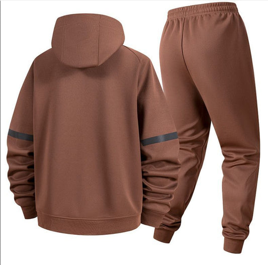 Men's Sports And Leisure Handsome Long Sleeved Two-piece Set