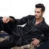 Men's Silk Satin Pajama Set - Luxury Sleepwear Loungewear