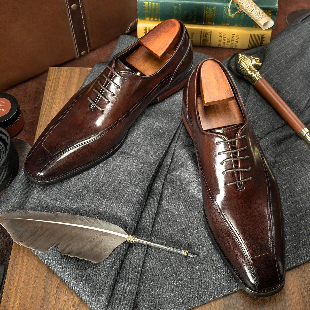 New Arrival Summer Spring Men Dress Shoes Luxury Men Genuine Leather Oxford Shoes