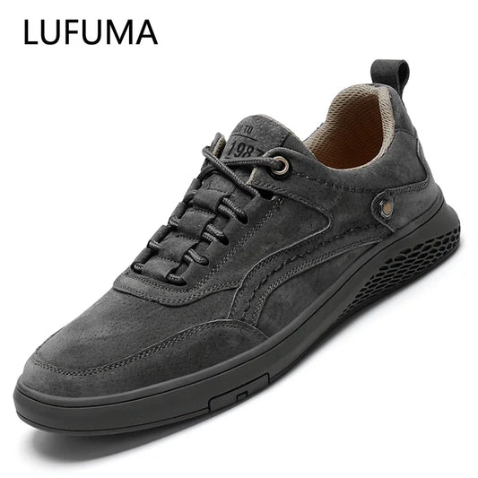 Men's Genuine Leather Oxford Casual Shoes