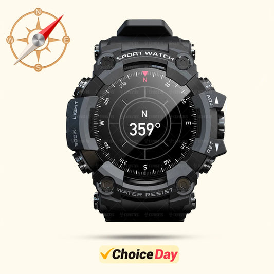 LOKMAT ATTACK GT Smartwatch - 1.32" HD Bluetooth Call Sports Watch with Fitness Tracker