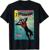 Official Marvel Spider-Man Black Suit Graphic T-Shirt Premium Cotton Tee Comic Design Comfortable Fit