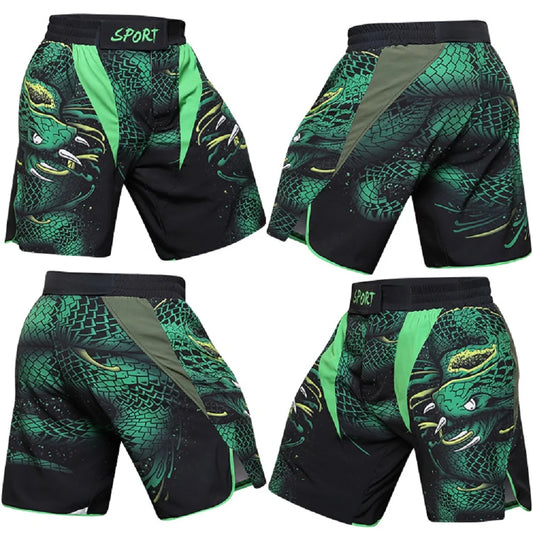 Men's MMA Training Shorts - Professional Grappling & Kickboxing Fight Shorts