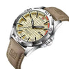 VA VA VOOM Men's Sport Watch - Military Quartz Calendar Leather Waterproof