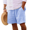 Men's Cotton Casual Shorts - Lightweight Summer Beach & Gym Wear
