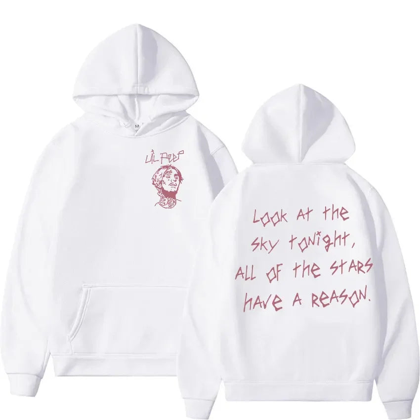 Lil Peep Tour Concert Hoodie - Unisex Hip Hop Streetwear Pullover