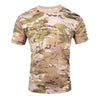 Men's Tactical Camouflage T-Shirt - Quick Dry Performance Tee