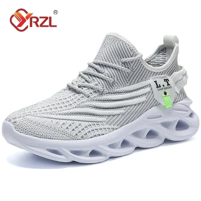 Men's Breathable Mesh Running Sneakers - Lightweight Athletic Shoes