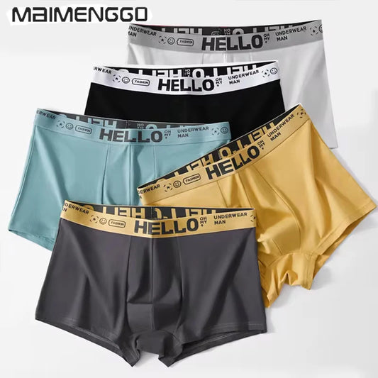 Men's Performance Boxer Trunks - Breathable Quick-Dry Stretch Underwear (1-5 Pack)