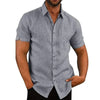 Men's Polo Shirt - Short Sleeve Solid Color