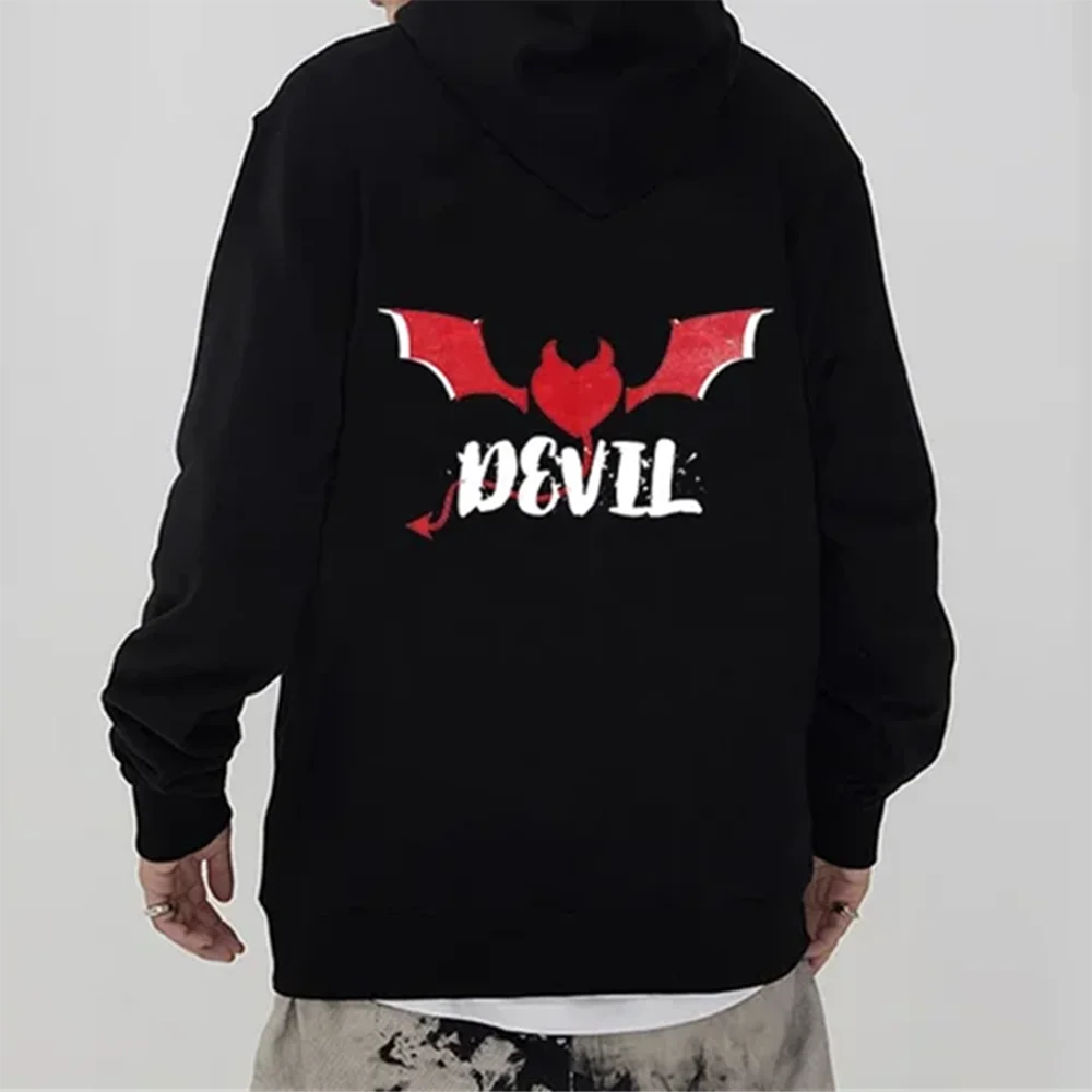 Angel and Demon Matching Couple Hoodies Set