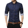 Men's Floral Dress Shirt - Slim Fit Long Sleeve