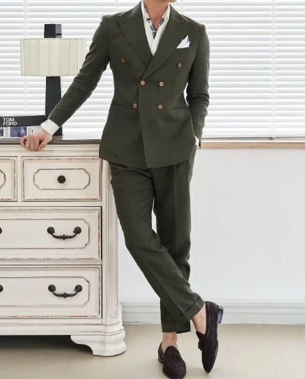 Havana Linen Blazer-Harold