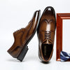 2026 New Products Italian Party Shoes No Tie Lace Cow Genuine Leather Shoes Oxford Stylish Dress Shoes for Men