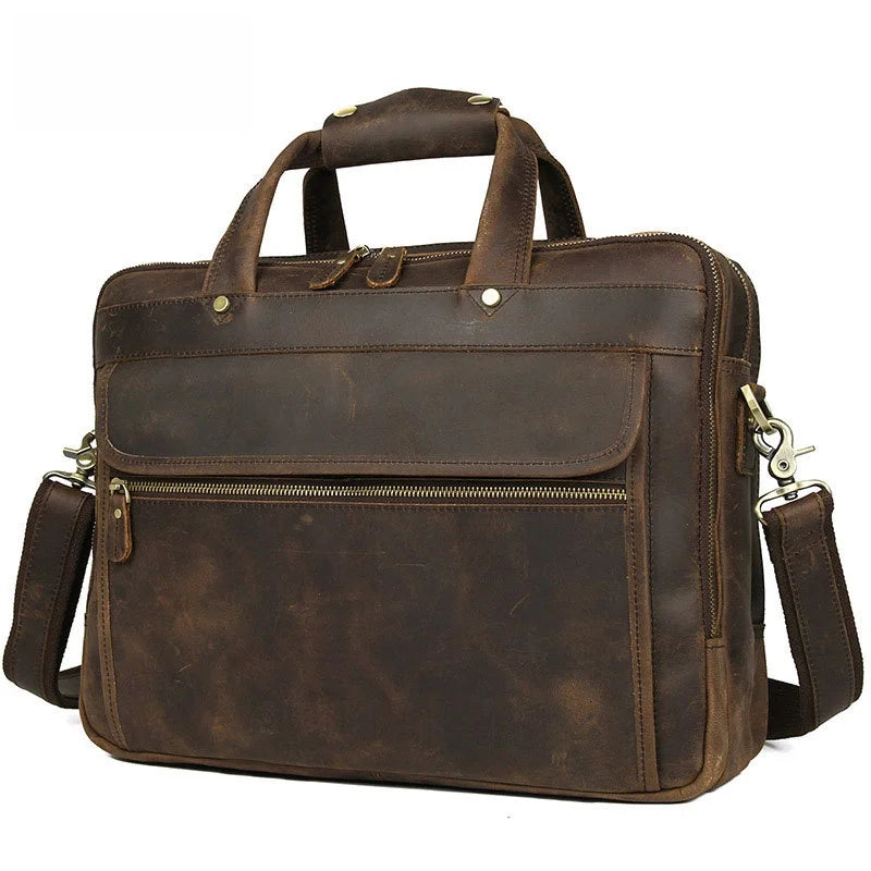 Men's Top-layer Cowhide Casual Crossbody Bag New Genuine Leather Small Shoulder Bag Compact Outdoor Bag Wholesale