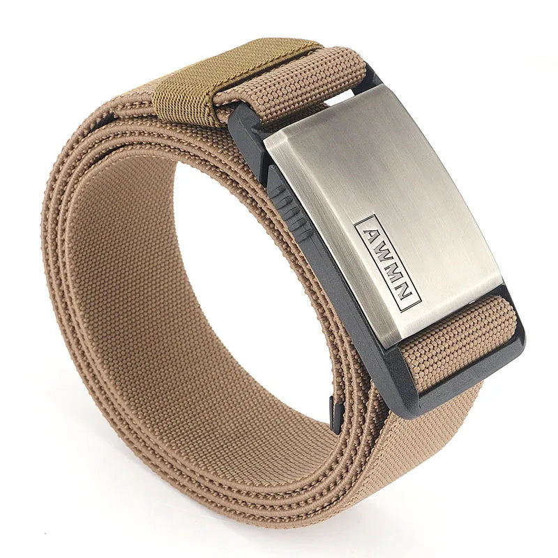 MEDYLA Nylon Belt with Magnetic Buckle - Adjustable Military Style
