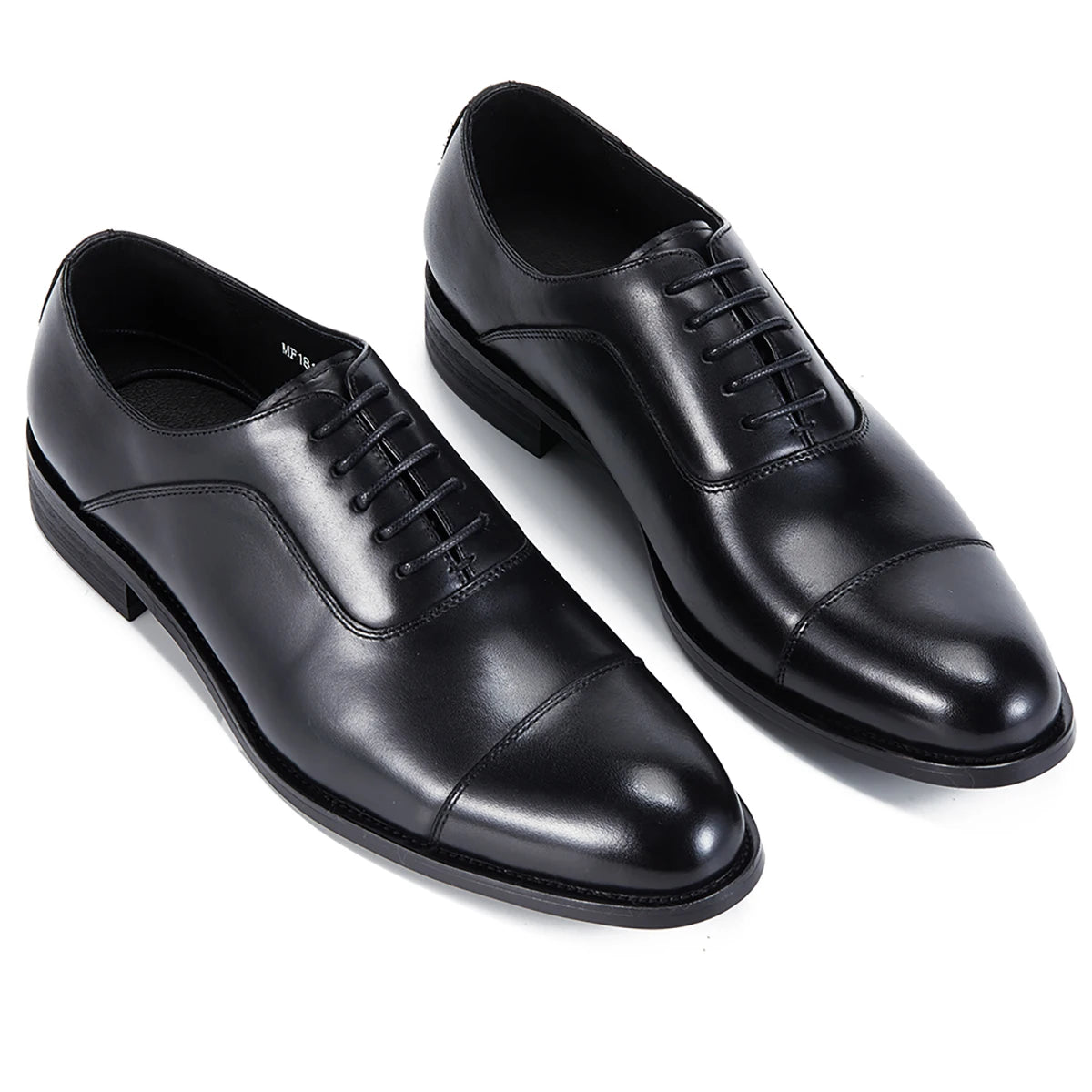 Cheap Price Black Brown High Quality Genuine Leather Waterproof Lace-Up Oxford Dress Shoes for Autumn Office & Career