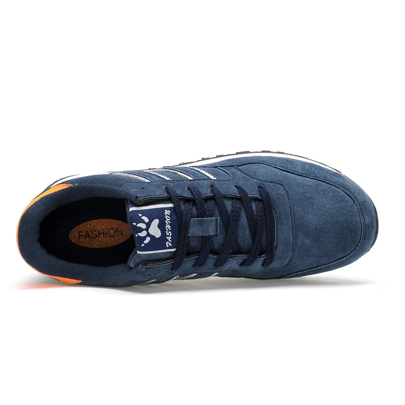 Men's Casual Walking Sneakers - Breathable Comfortable Shoes