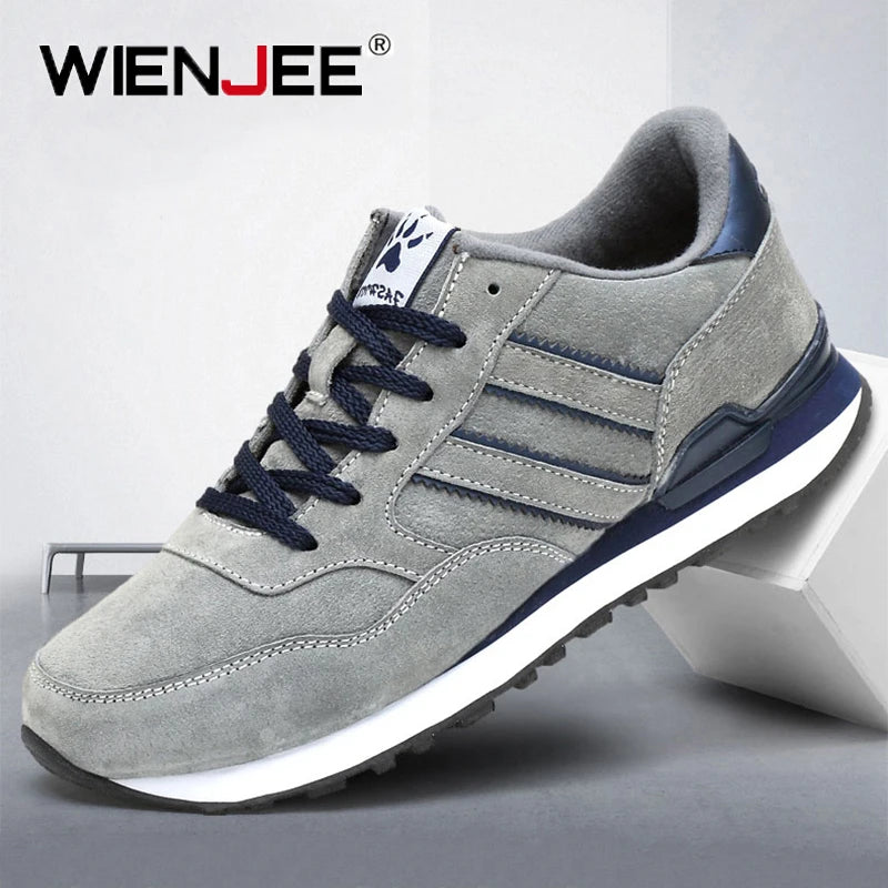 Men's Casual Walking Sneakers - Breathable Comfortable Shoes