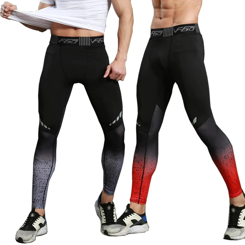 Men's Compression Leggings - Quick Dry Performance Tights