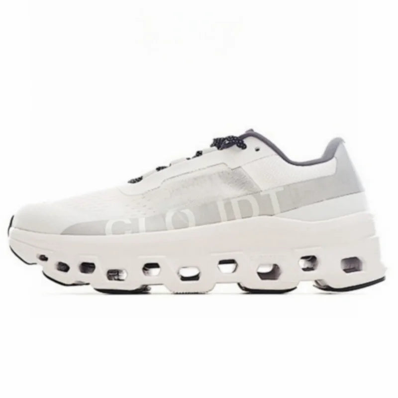 Designer Shoes on Cloudmonster Running Shoes Mens Womens Sneakers Black White Hiking Outdoor Trainers Sports Walking Style Shoes