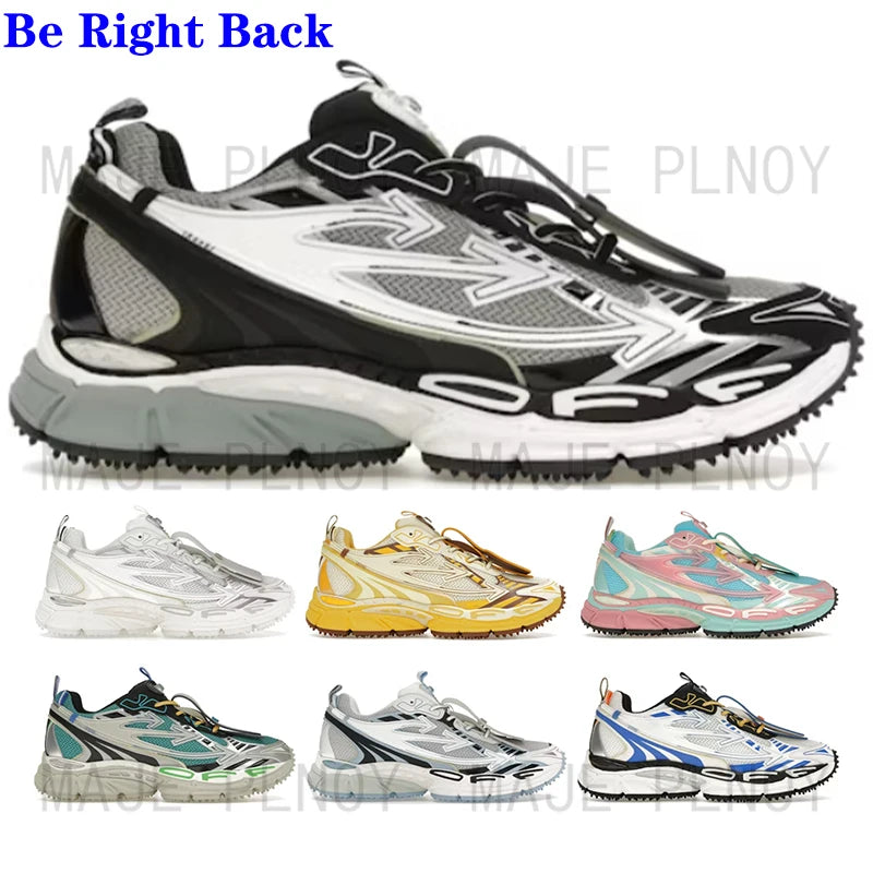 2026 Off-White 'Be Right Back' Designer Sneakers