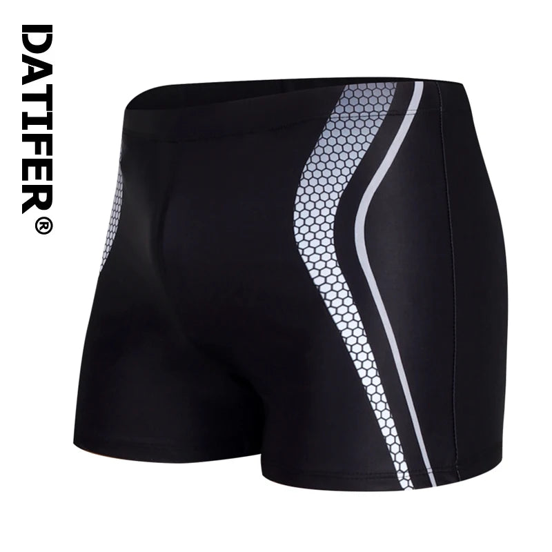 Men's Premium Floral Print Swim Trunks with Padding