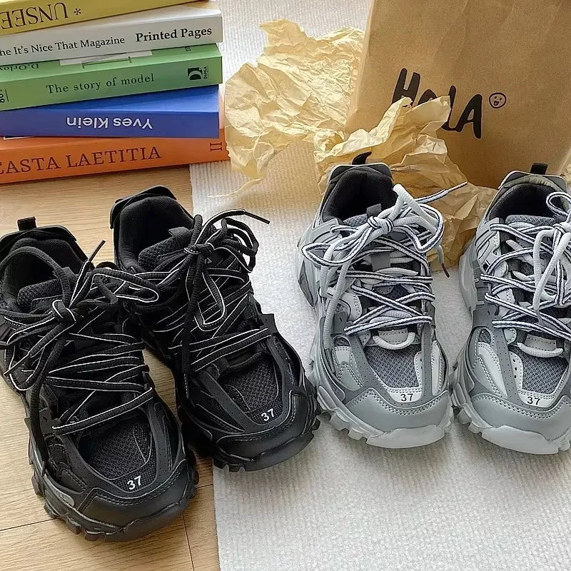 Luxury Design Sneakers for Man Fashion New Men's Chunky Sneakers Male Female Dad Shoes Trendy Girls Boys Casual Sports Shoes