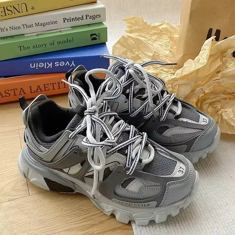 Luxury Design Sneakers for Man Fashion New Men's Chunky Sneakers Male Female Dad Shoes Trendy Girls Boys Casual Sports Shoes
