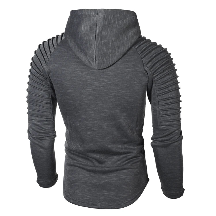 Men's Slim Fit Hooded Sweatshirt - Casual Sportswear Hoodie