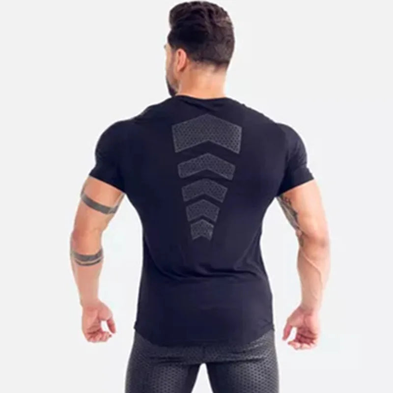 Men's Performance Compression T-Shirt - Quick Dry Athletic Wear