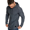 Men's Slim Fit Hooded Sweatshirt - Casual Sportswear Hoodie