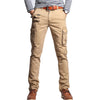 MODITIFSCN Skinny Cargo Pants For Men - Slim Fit Cotton Military Camouflage Multi Color