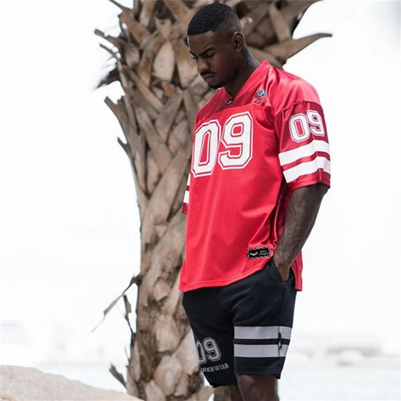 Men's Quick-Dry Performance T-Shirt - Athletic Fit for Gym & Sports