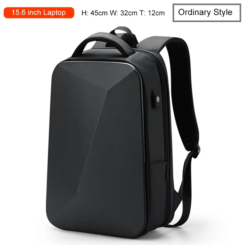 FENRUIEN Anti-Theft Laptop Backpack with USB Charging Port - Water Resistant Business Travel Bag