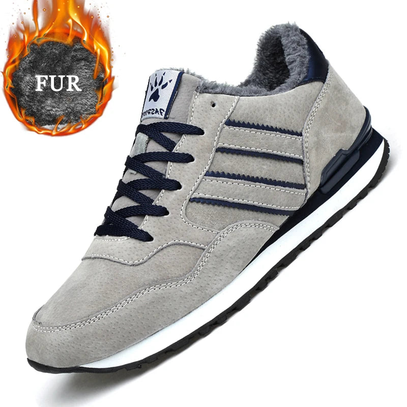 Men's Casual Walking Sneakers - Breathable Comfortable Shoes