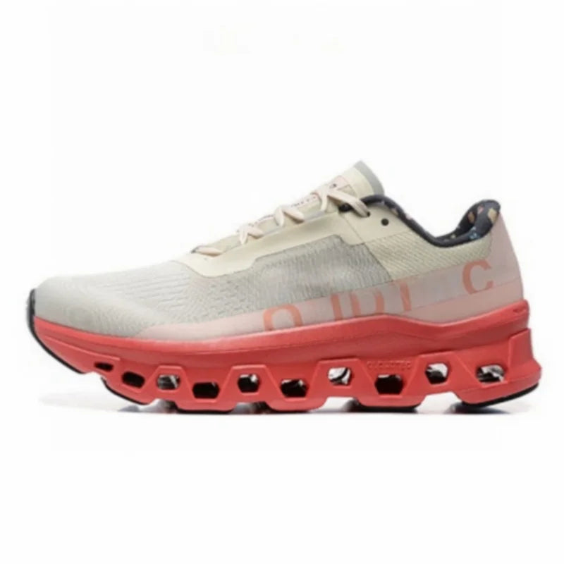 Designer Shoes on Cloudmonster Running Shoes Mens Womens Sneakers Black White Hiking Outdoor Trainers Sports Walking Style Shoes