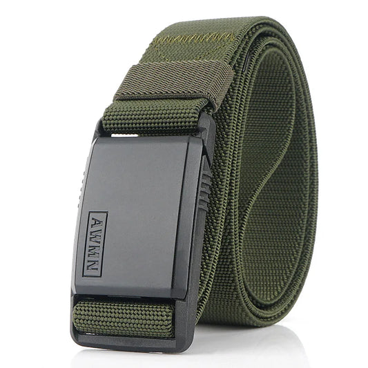 MEDYLA Nylon Belt with Magnetic Buckle - Adjustable Military Style