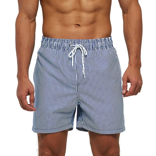 Men's Quick-Dry Beach Shorts with Mesh Lining - Datifer Swimwear