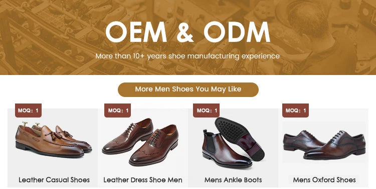 Cheap Price Black Brown High Quality Genuine Leather Waterproof Lace-Up Oxford Dress Shoes for Autumn Office & Career