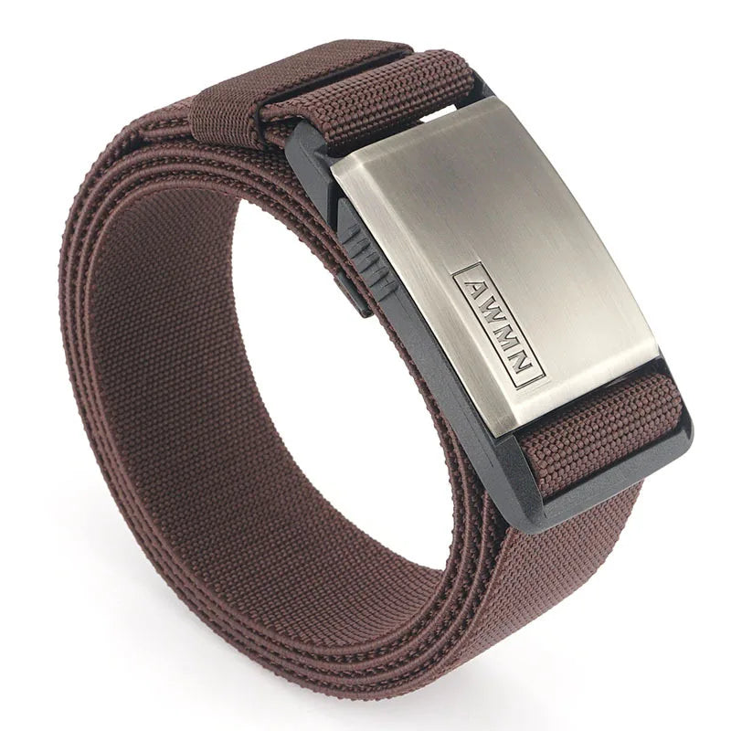MEDYLA Nylon Belt with Magnetic Buckle - Adjustable Military Style