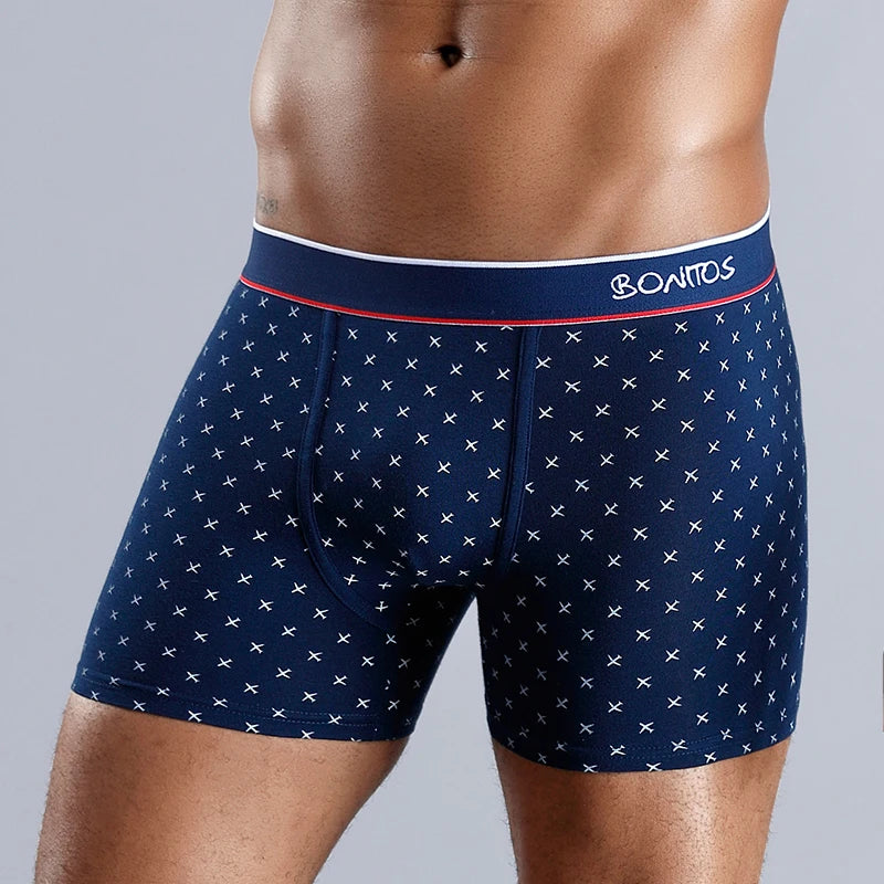 Men's Cotton Boxer Shorts - Comfortable Everyday Underwear