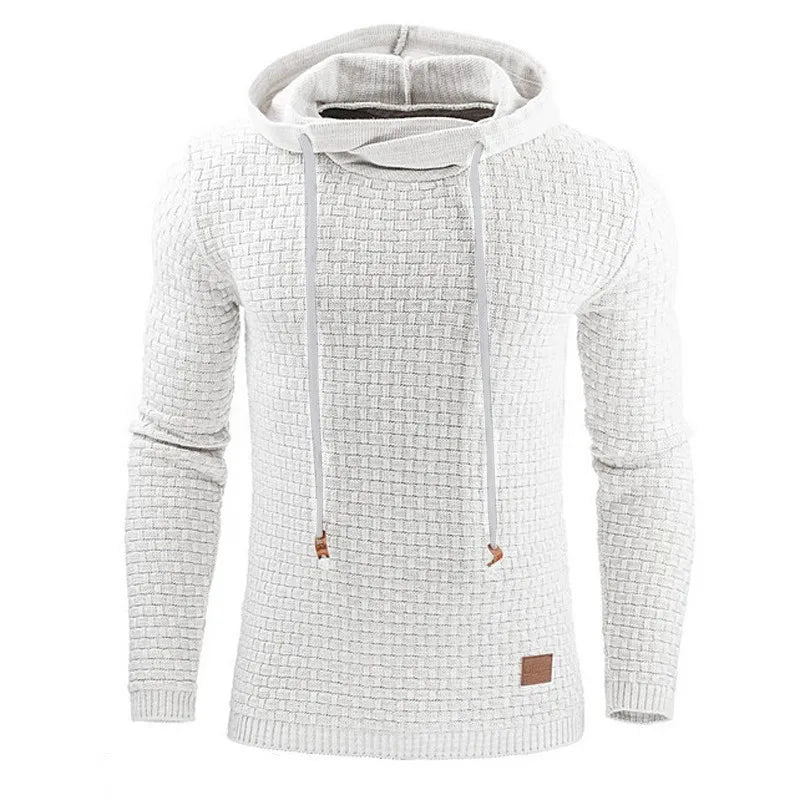 Men's Oversized Zip-Up Hoodie - Warm Casual Sweatshirt