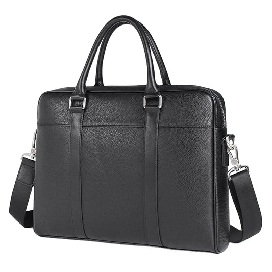 Brand New High Quality Leather Briefcase Lawyer Men Business Briefcase Laptop Bag with Inner Pocket Genuine Leather Handbag