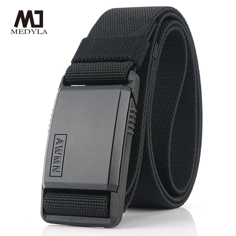MEDYLA Nylon Belt with Magnetic Buckle - Adjustable Military Style