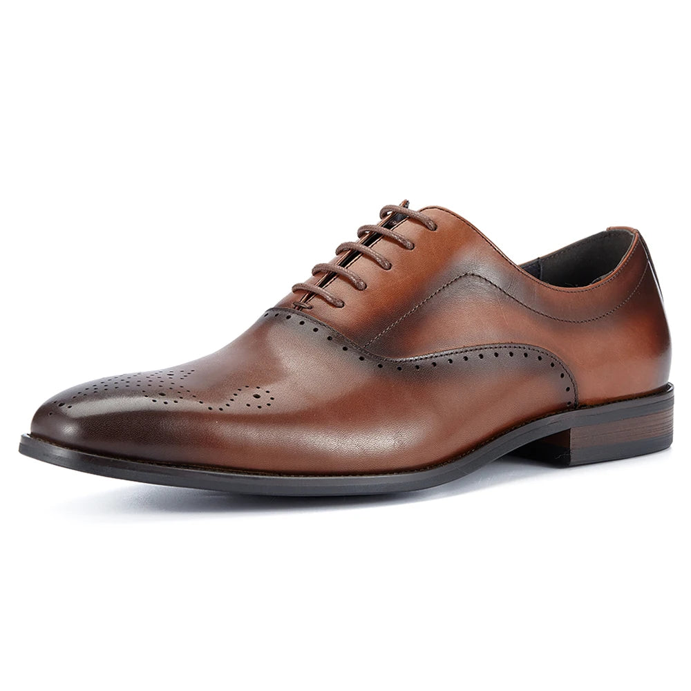 Hot Sale Classic Products Male Genuine Leather Oxford Shoes Wholesaler Formal Men Top Layer Cowhide Dress Shoe Erkek Ayakkab
