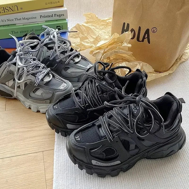 Luxury Design Sneakers for Man Fashion New Men's Chunky Sneakers Male Female Dad Shoes Trendy Girls Boys Casual Sports Shoes