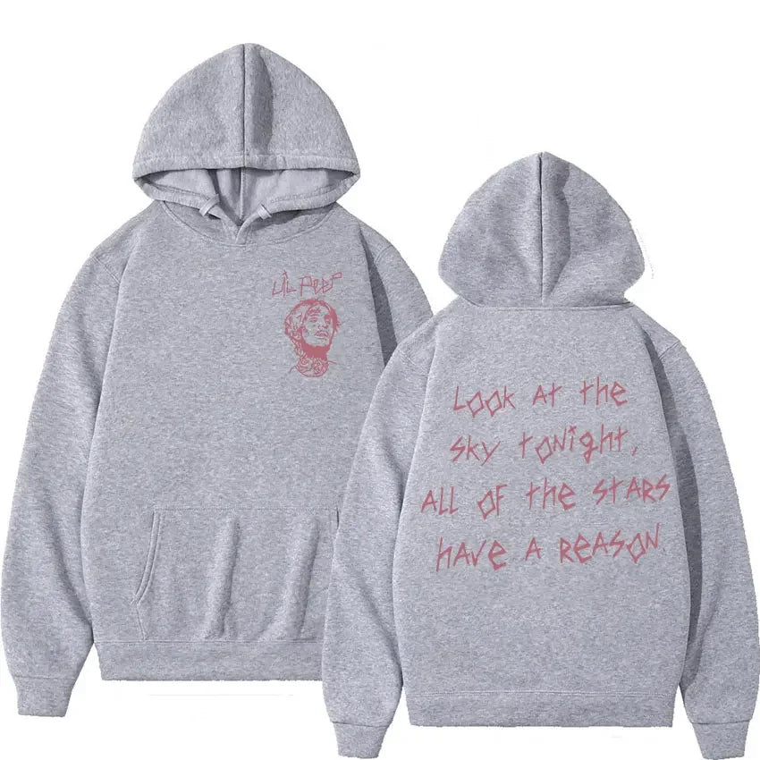 Lil Peep Tour Concert Hoodie - Unisex Hip Hop Streetwear Pullover