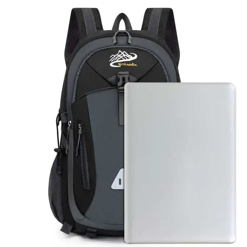 Premium Waterproof Nylon Backpack - 20-35L Outdoor Travel & Hiking Pack