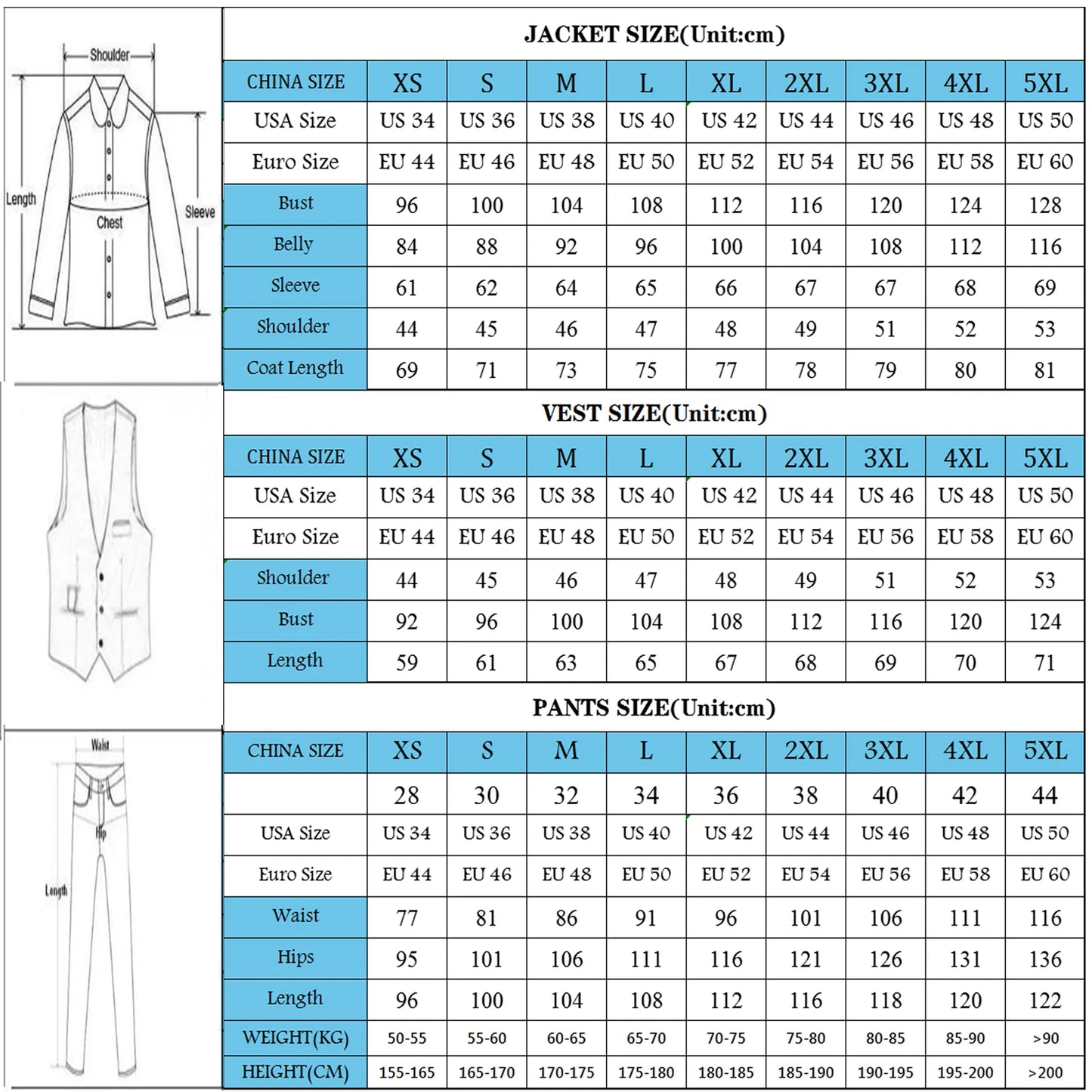White Vertical Striped Suit Men Single Breasted Groom Blazers Customized 3 Piece Sets Man Business Party Tuxedos Costumes Hommes